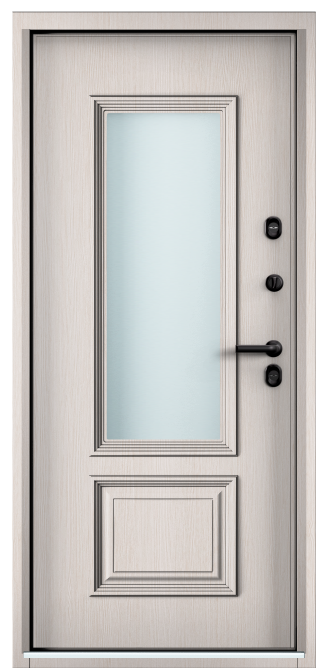 SNEGIR ARCTIC-S MP, Панель MDF с ПВХ покрытием, AS-3D2, Лиственница белая (арт. ПВХ Лиственница белая) в Казани