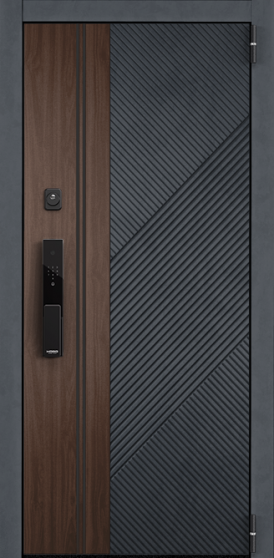 CYBER PRO PP, Панель MDF с ПВХ покрытием, SL6-M10, ПВХ Бетон графит в Казани